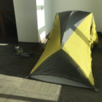 Nate's tent